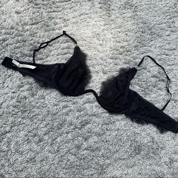 Free People Black Lace Bra - Picture 3 of 4